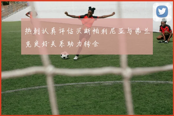 热刺认真评估买断帕利尼亚与弗兰克良好关系助力转会